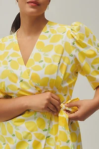 Hutch Tiered Wrap Midi Dress