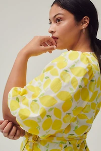 Hutch Tiered Wrap Midi Dress