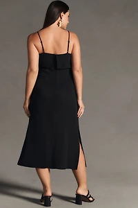 Layered Top Midi Dress