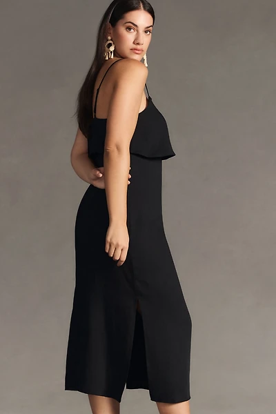 Layered Top Midi Dress