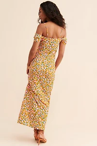AFRM Vera Ditsy Floral Maxi Dress