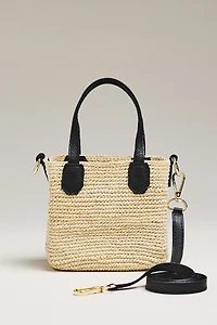 Sensi Studio Mini Straw Handbag