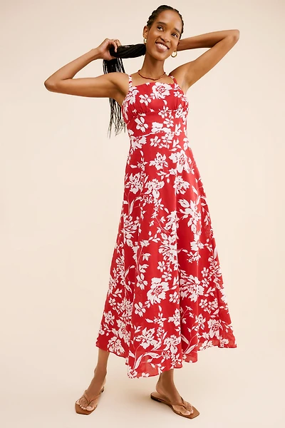 Madewell Exploded Tank Midi Dress