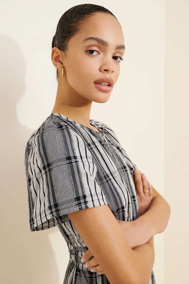 Short Sleeve Somerset Mini Dress