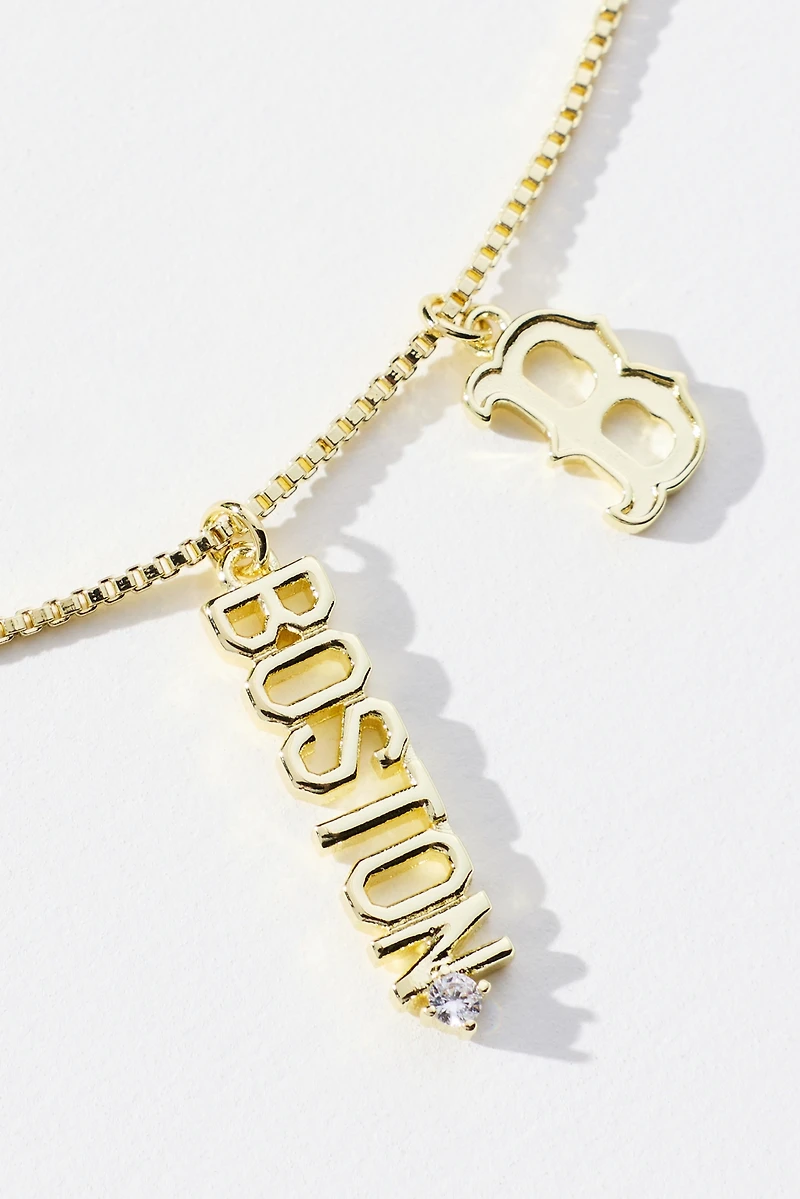 Luv Aj The MLB Layered Nameplate Necklace