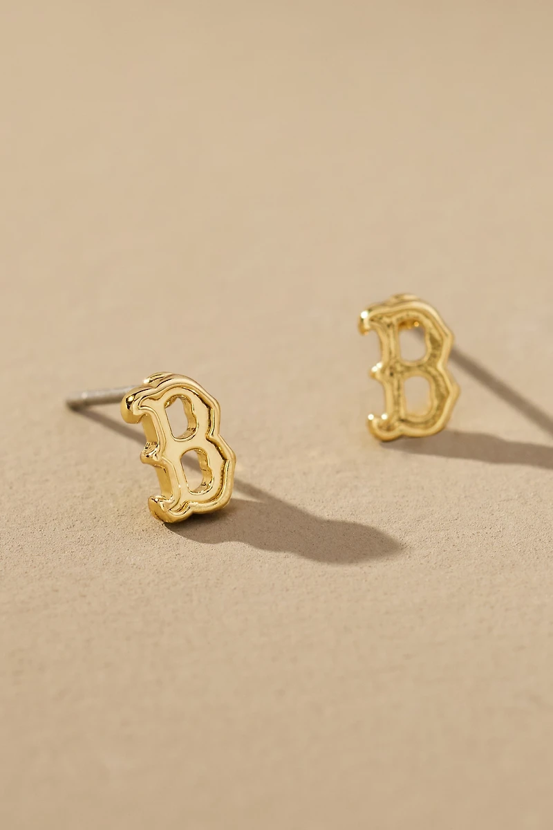 Luv Aj The MLB Logo Stud Earrings