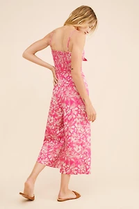 Hutch Tie Front Cropped Jumpsuit
