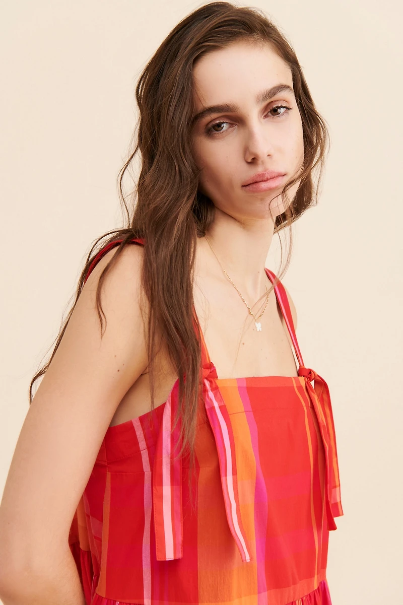 Corey Lynn Calter Nova Plaid Dress