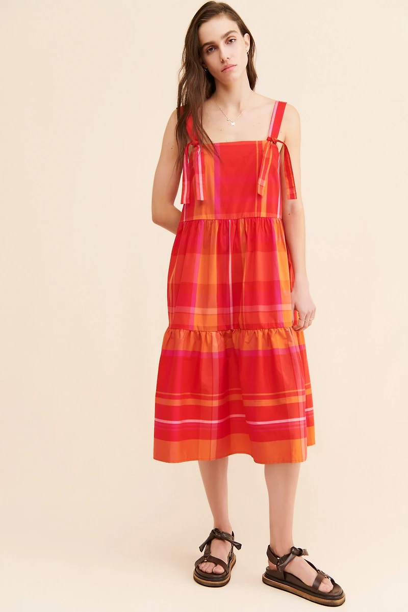 Corey Lynn Calter Nova Plaid Dress