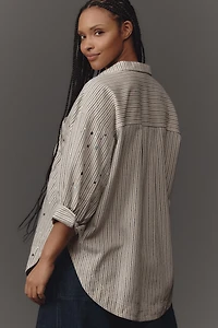 Pilcro Studio Smock Buttondown Shirt
