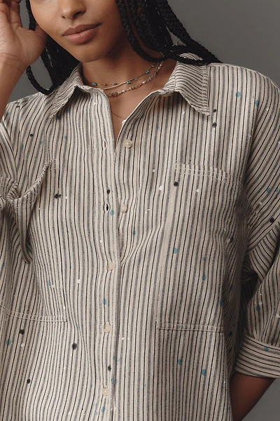 Pilcro Studio Smock Buttondown Shirt