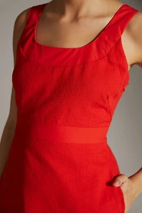 Maeve Sleevless Squareneck Mini Dress