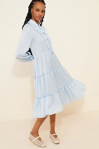 Tiered Ruffled Dress