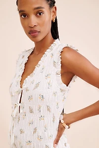 Rails Dion Floral Smocked Midi Dress