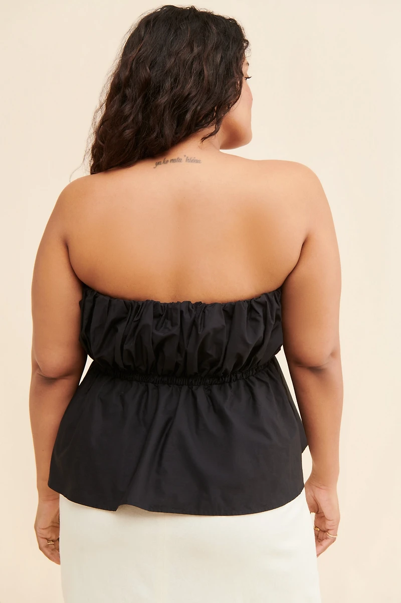 Eloquii Bubble Peplum Top