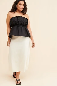 Eloquii Bubble Peplum Top