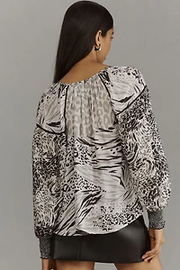 Conditions Apply Biljana Printed Top