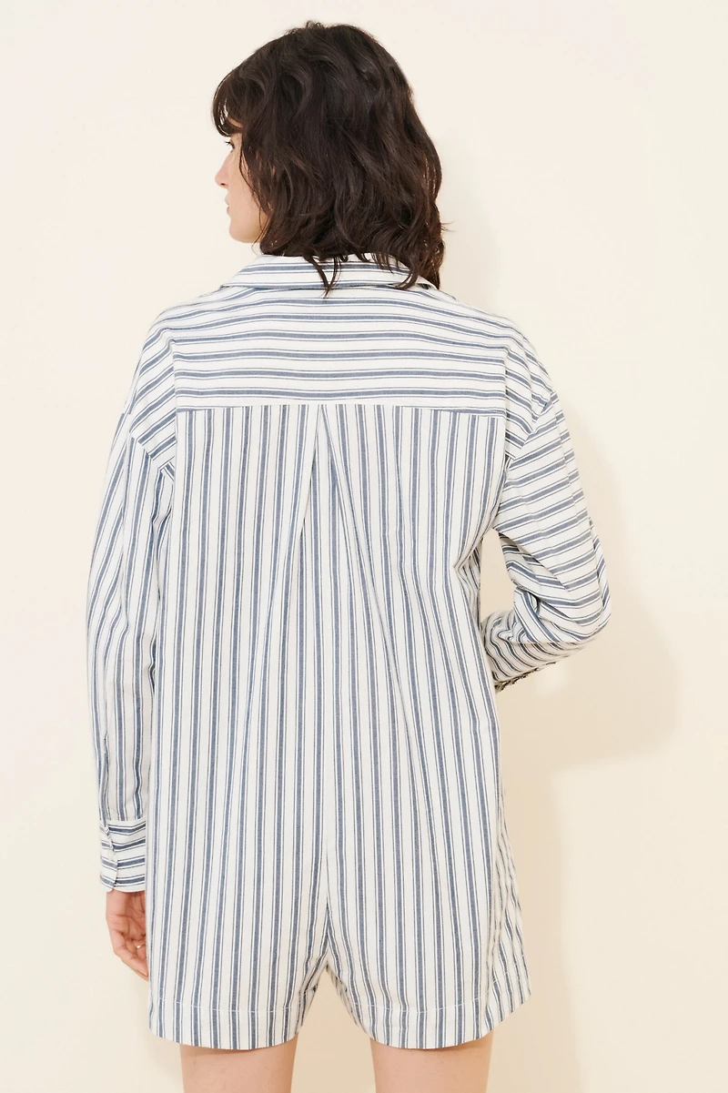 Maeve The Bennet Buttondown Romper