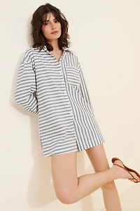 Maeve The Bennet Buttondown Romper