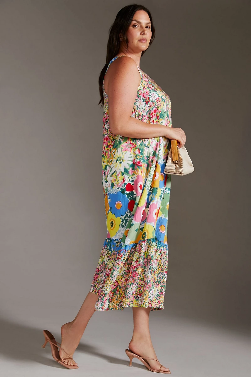 One-Shoulder Midi Dress