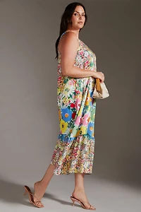 One-Shoulder Midi Dress