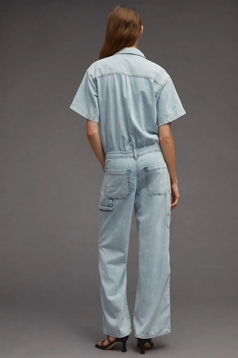 Pilcro Slouchy Denim Jumpsuit