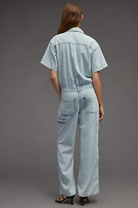 Pilcro Slouchy Denim Jumpsuit