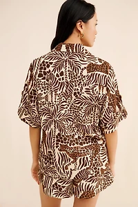FARM Rio Safari Sand Shirt Jacket