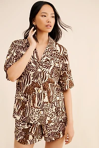 FARM Rio Safari Sand Shirt Jacket
