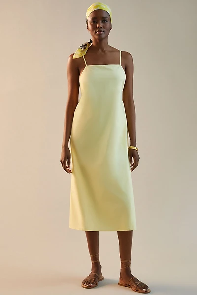 Sunday Brooklyn Square-Neck Midi Dress
