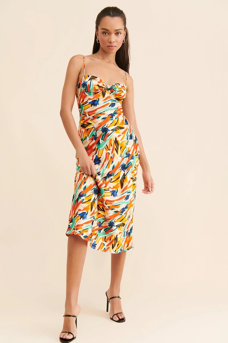 ASTR the Label Mariela Midi Dress