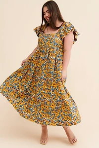 en elly Bella Floral Dress