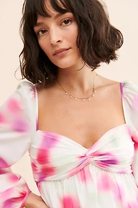 AMUR Marlow Empire Mini Dress