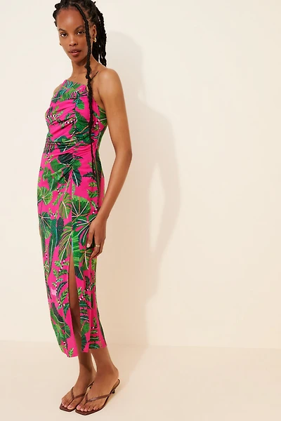FARM Rio Leaves Midi Dress