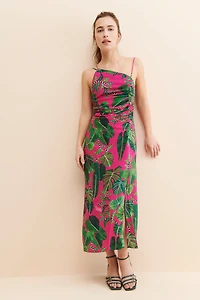 FARM Rio Leaves Midi Dress