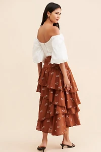 FARM Rio Embroidered Horse Skirt