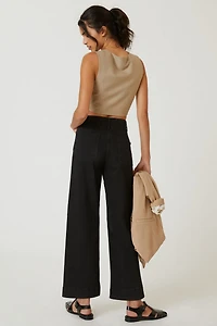 Pilcro The Skipper High Rise Wide Leg Jeans