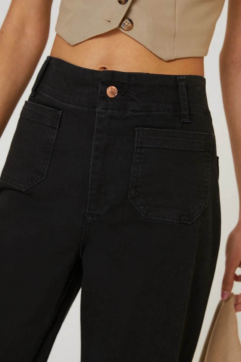 Pilcro The Skipper High Rise Wide Leg Jeans