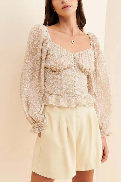 ASTR the Label Concord Blouse