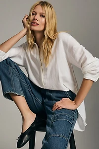 Longline Henley Shirt