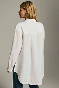 Longline Henley Shirt