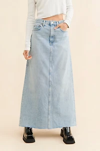 AGOLDE Hilla Denim Skirt