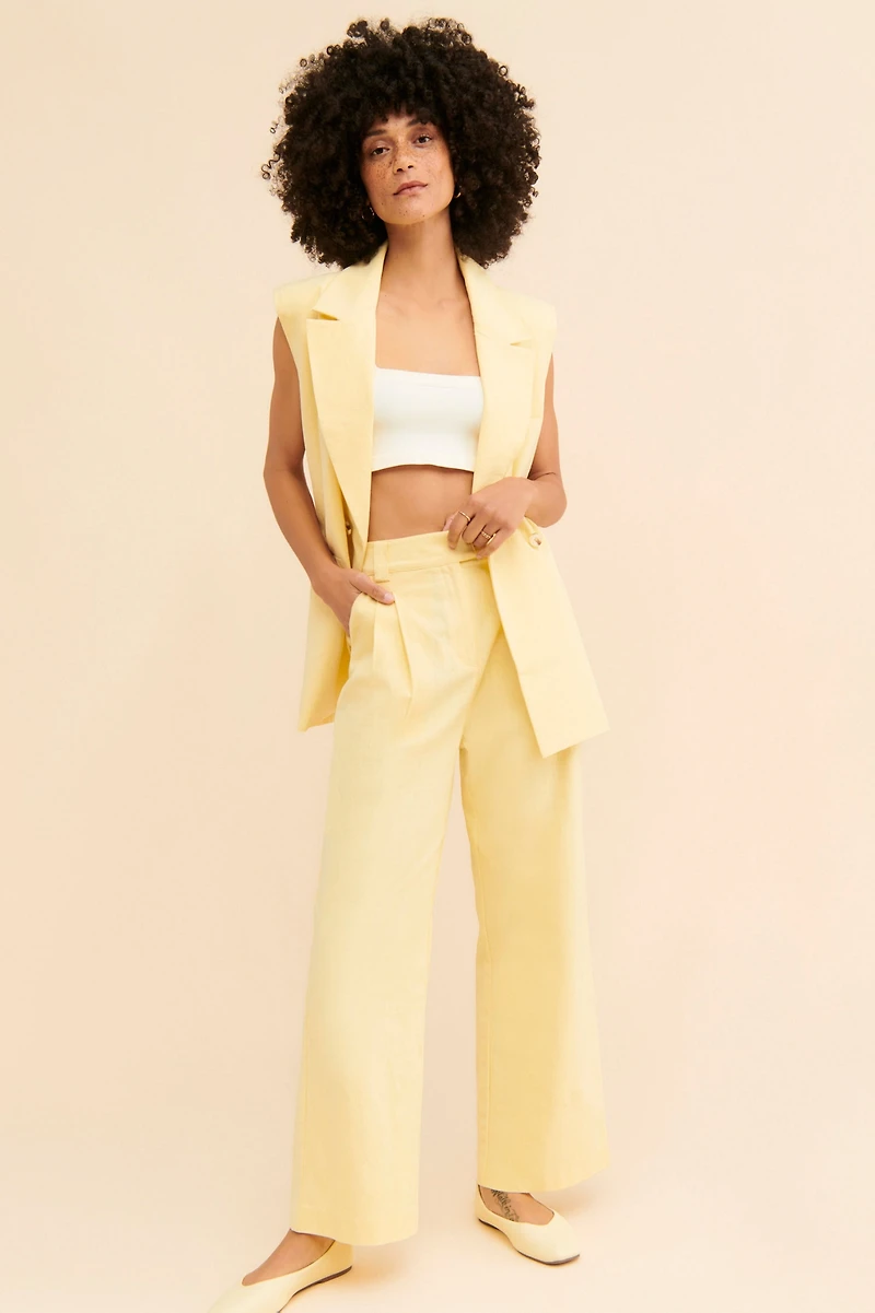 4th & Reckless Williams Pleated Trousers