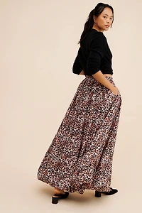 Maeve Bubble Maxi Skirt
