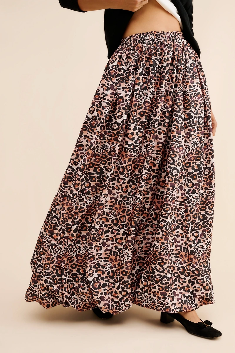 Maeve Bubble Maxi Skirt