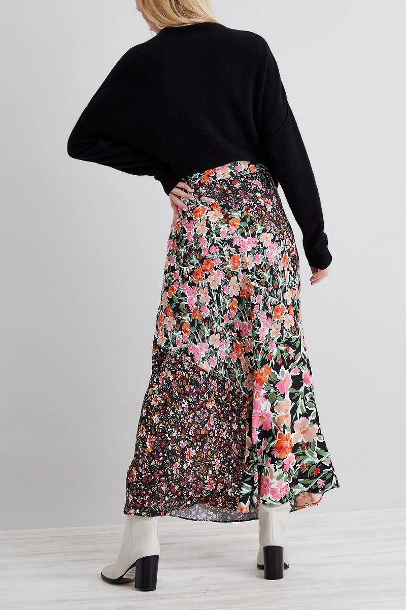 Kachel Georgia Printed Midi Skirt