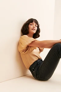 MinkPink Ines Balloon Sleeve Blouse