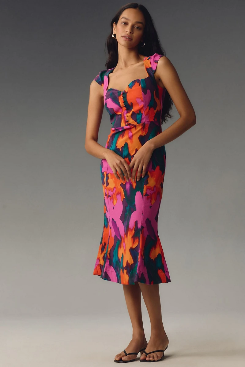 The Cecily Fit & Flare Sweetheart Dress