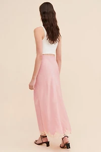 RIXO Norah Maxi Skirt