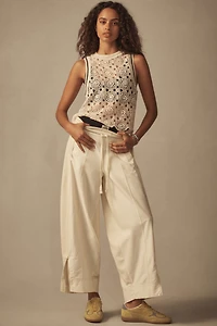Daily Practice by Anthropologie Scalloped Lace Tank